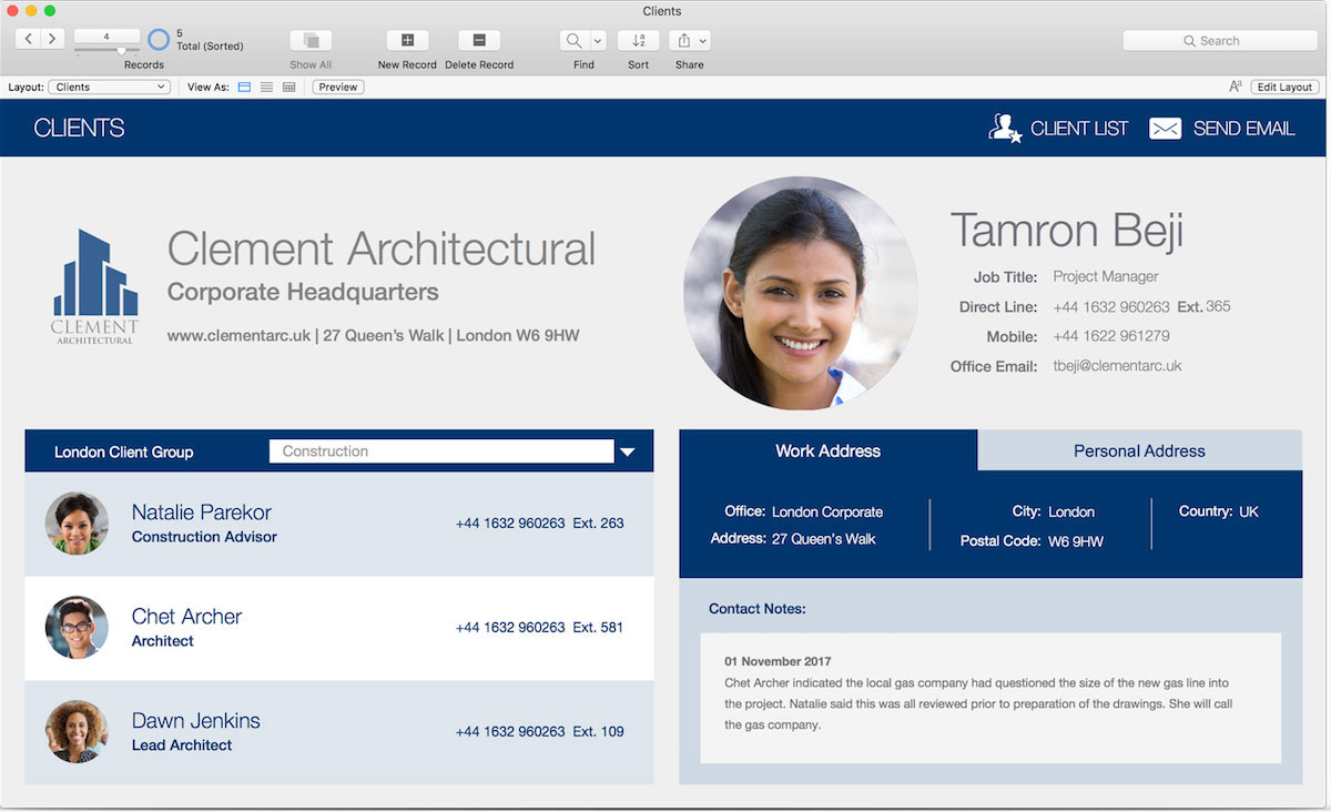 FileMaker Pro 19.1.3.315 screenshot
