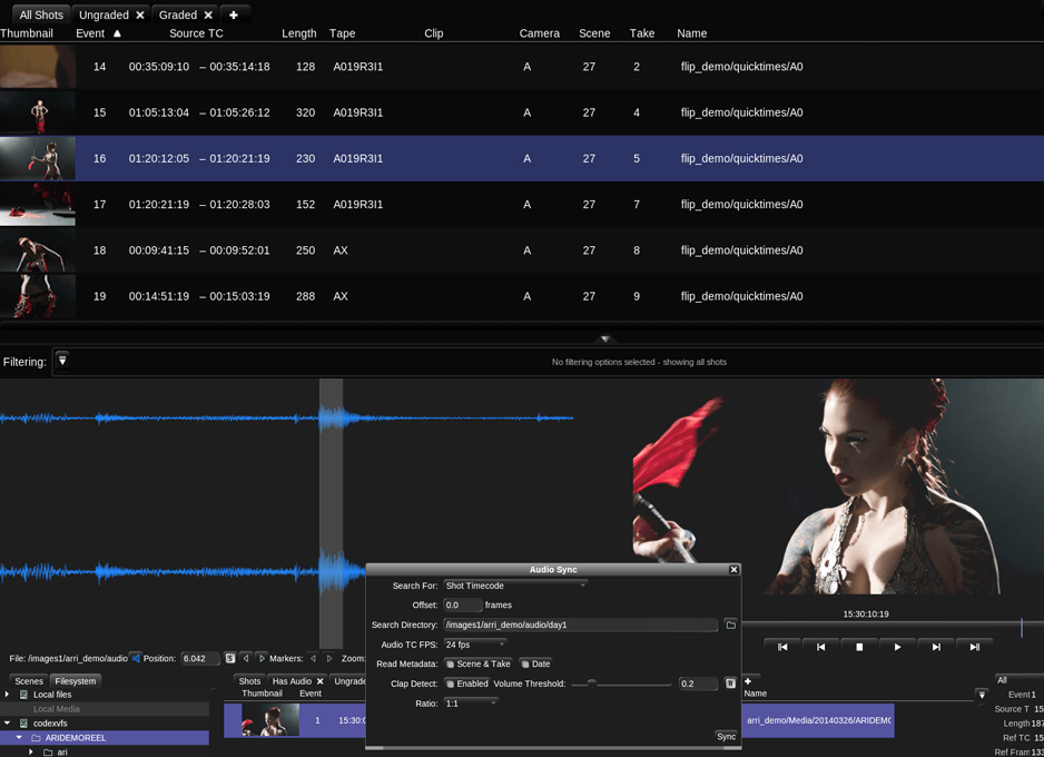 FilmLight Daylight 5.2.14021 screenshot