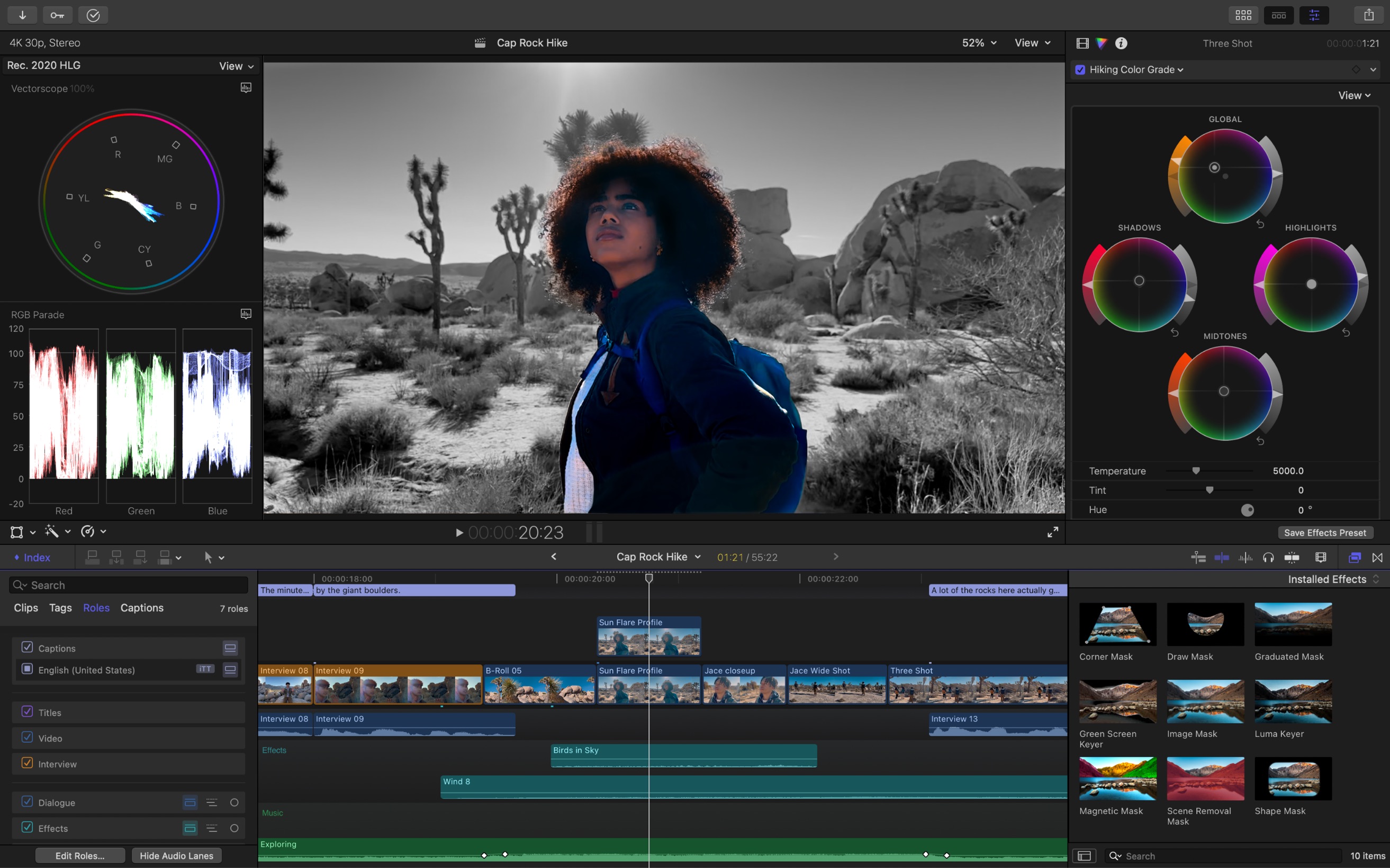 Final Cut Pro 10.4.4 screenshot