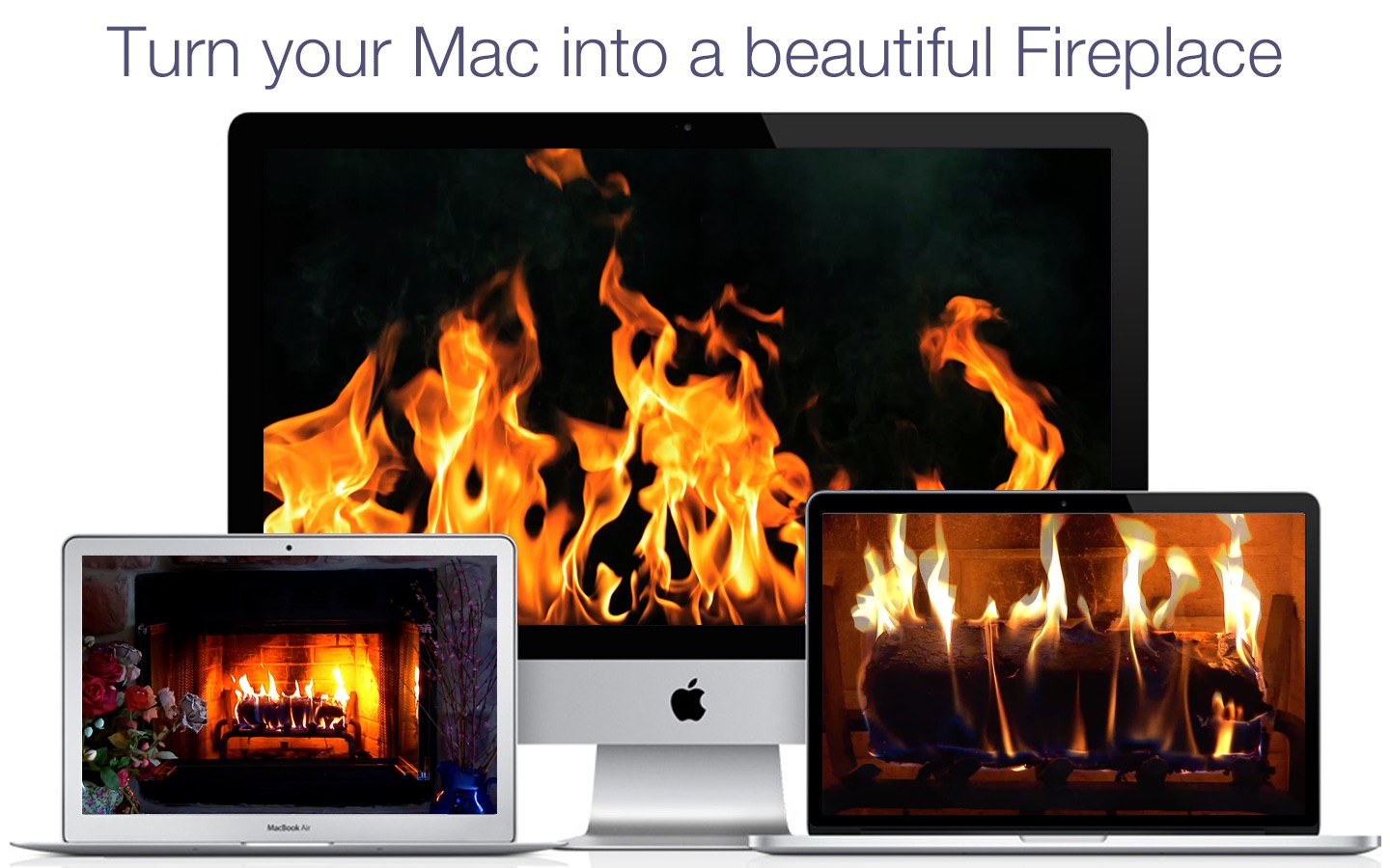 Fireplace Live HD Screensaver 4.5.0 screenshot