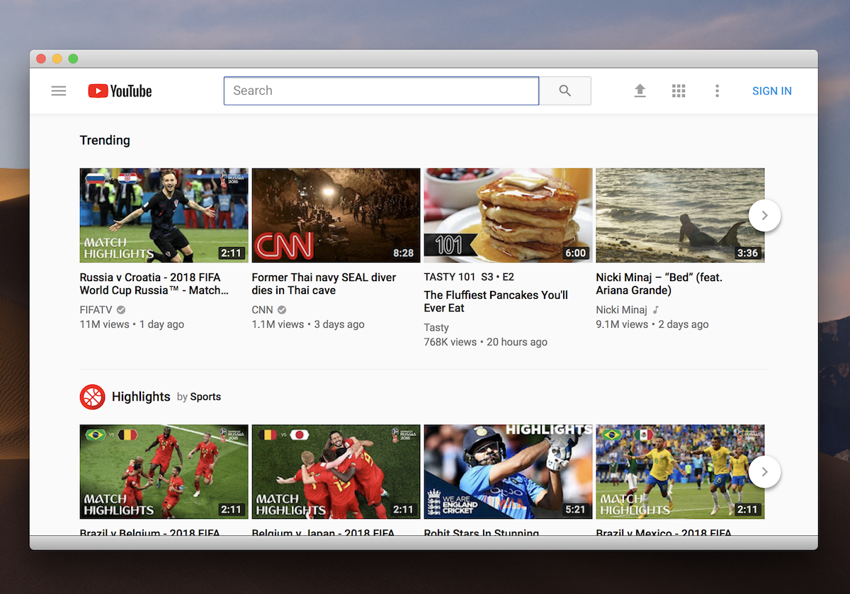 Fluid 2.1 – Create site-specific browsers for your favorite Web apps. screenshot