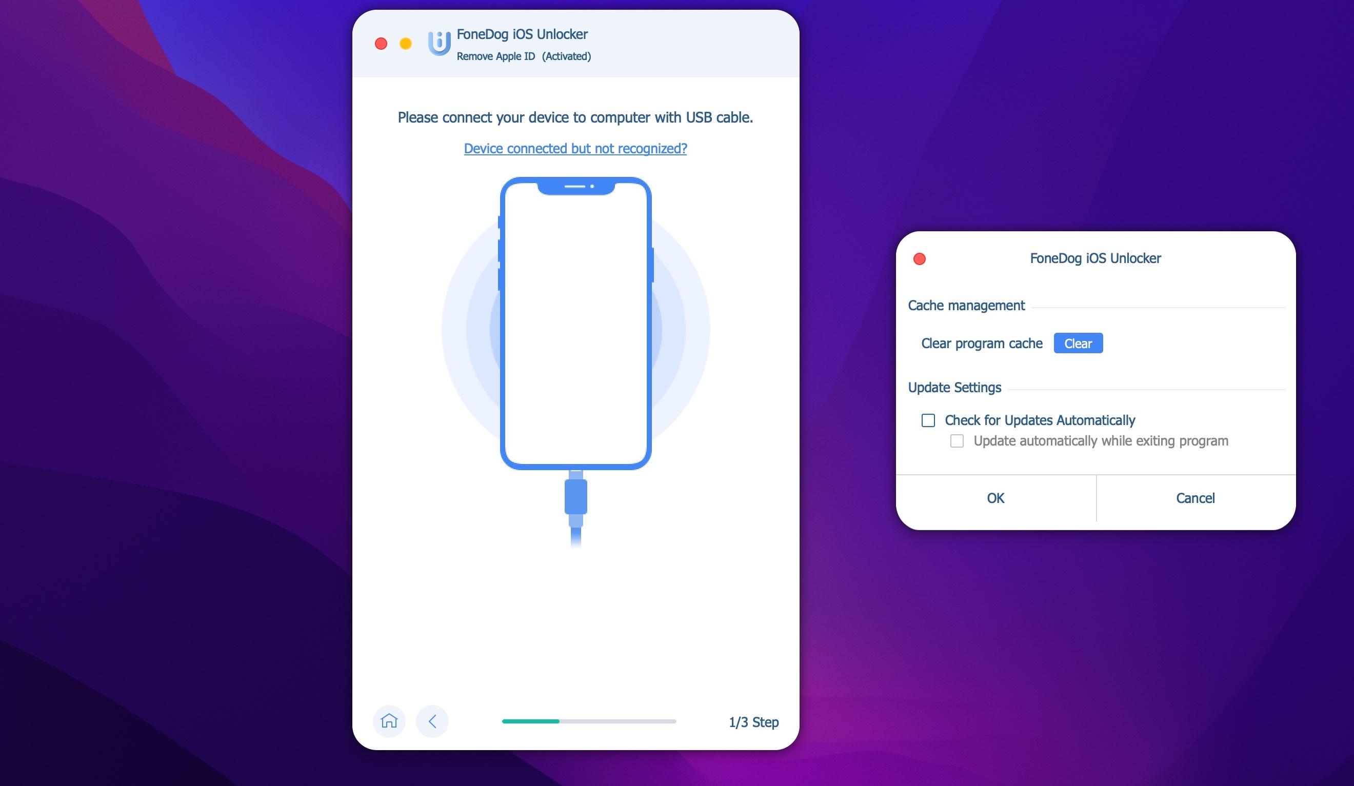 FoneDog iOS Unlocker 1.0.22 screenshot
