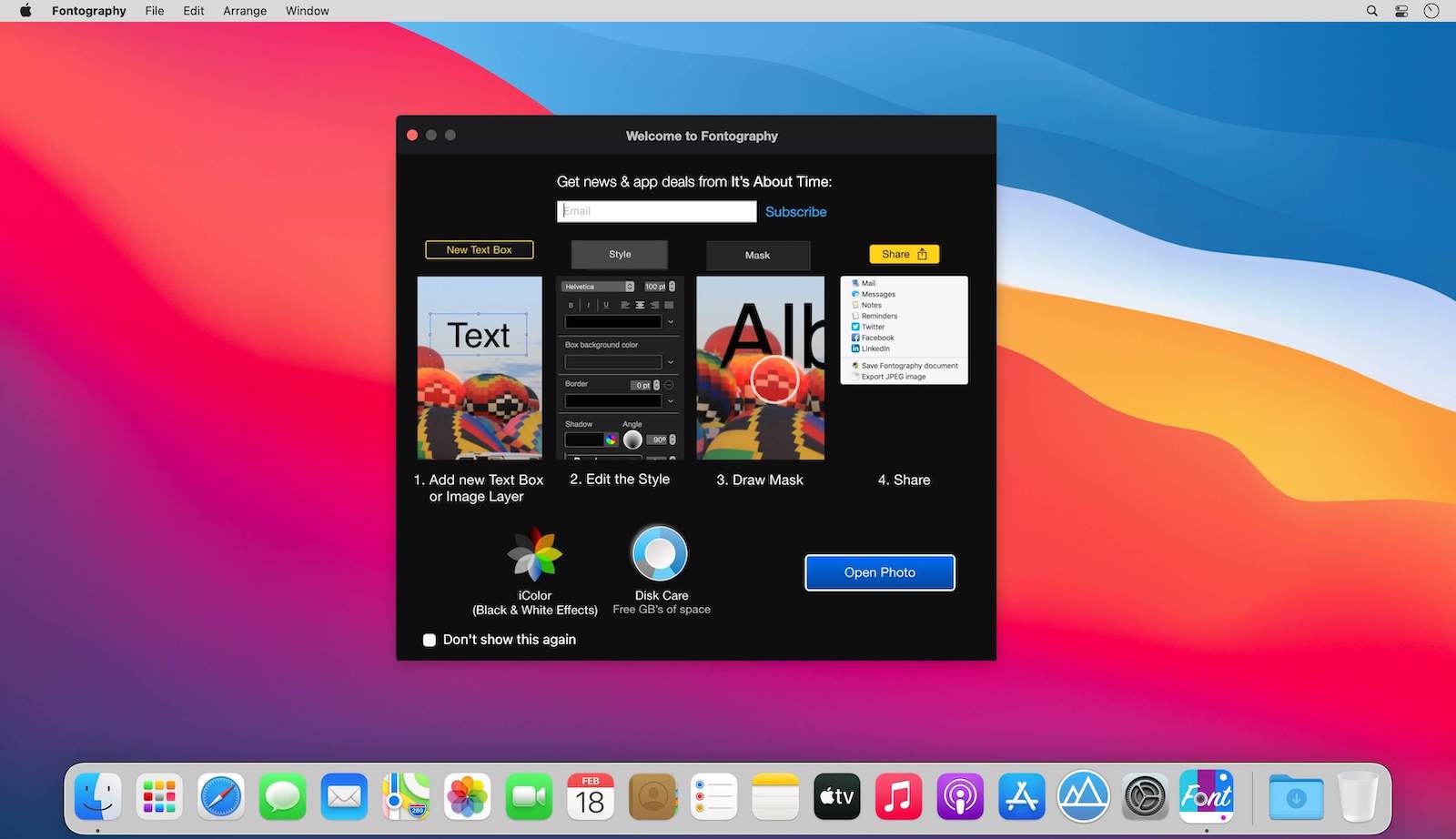Fontography – Text on Picture‪s 3.0 screenshot