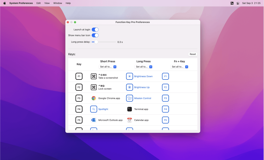 Function Key Pro 1.0.16 screenshot