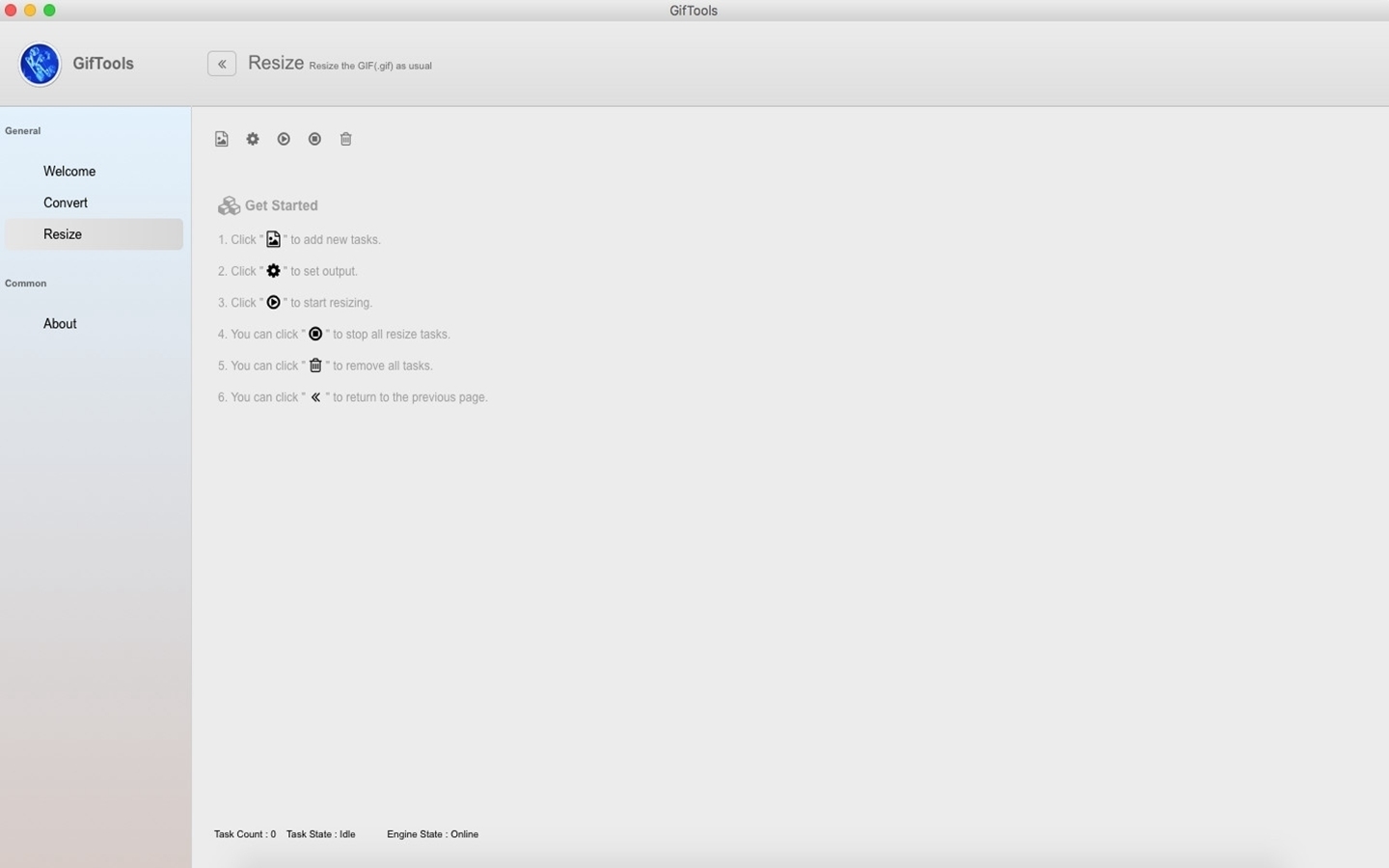 GifTools 1.4.0 – GIF-to-APNG / APNG-to-GIF converter and resizer. screenshot