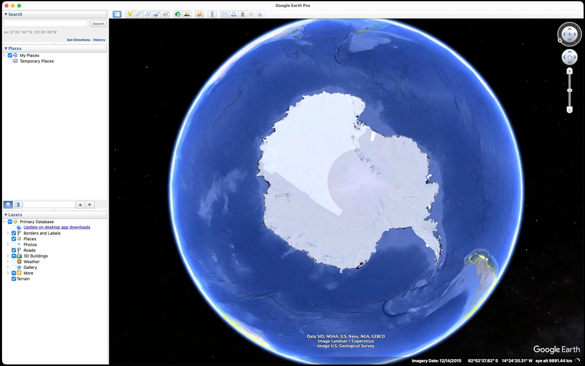 Google Earth Pro 7.3.7.1155 screenshot