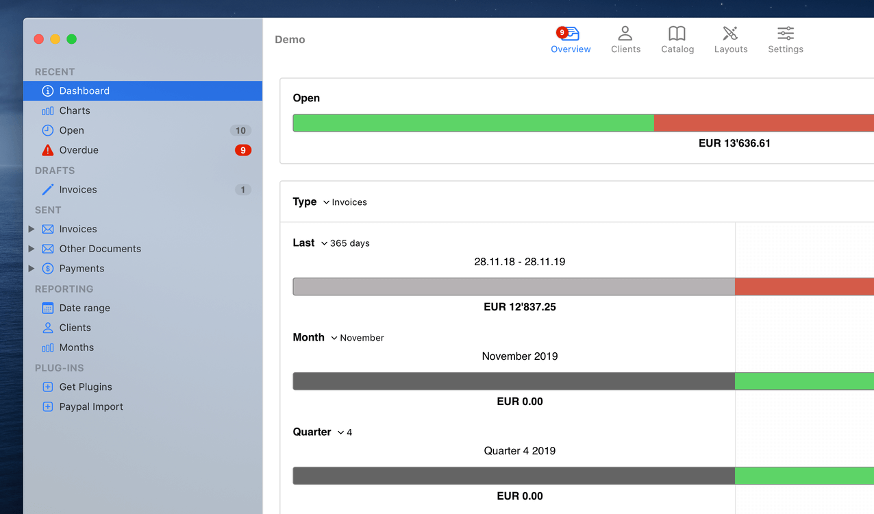 GrandTotal 5.1 – Create invoices and estimates. screenshot