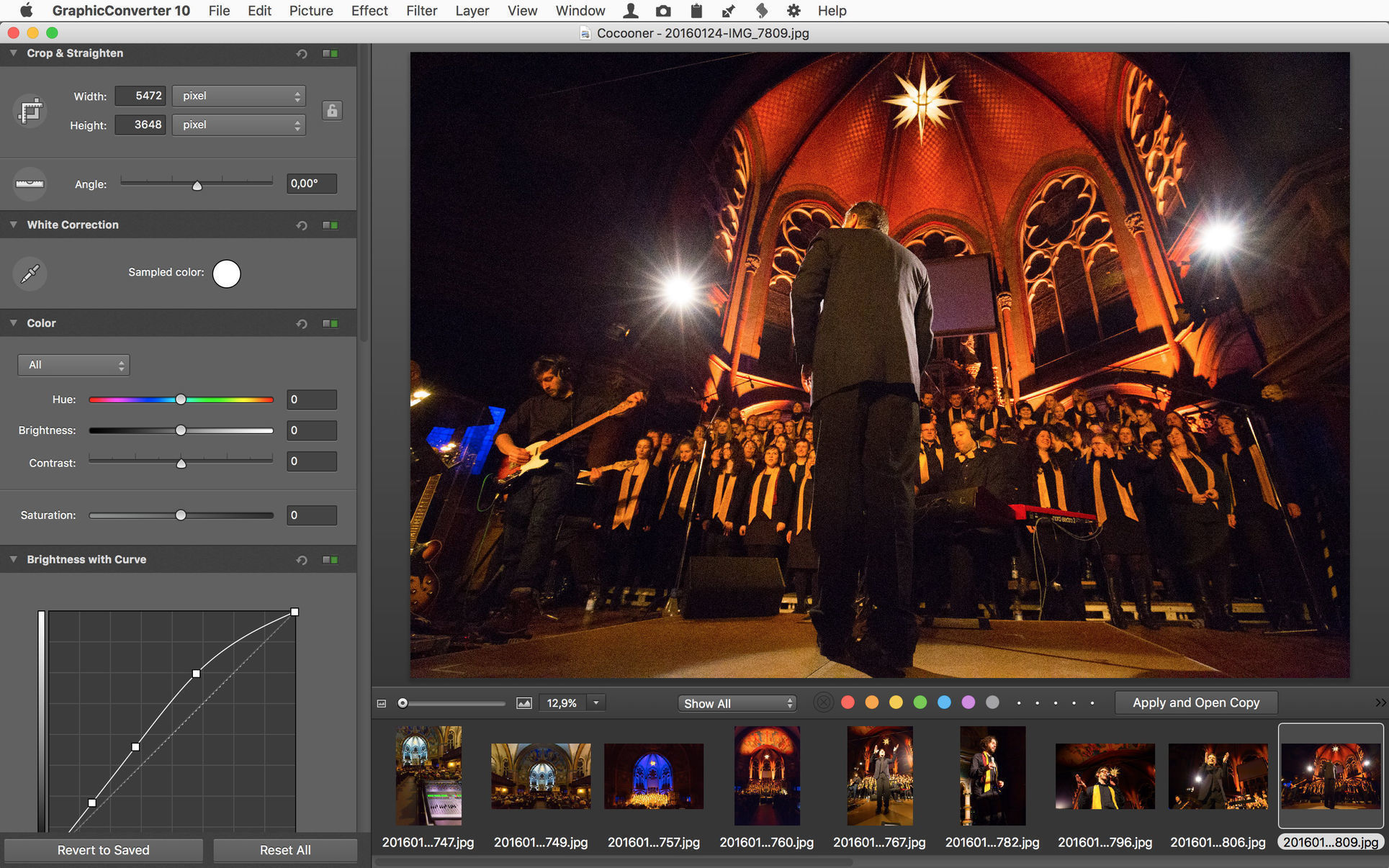 GraphicConverter 12.2.1 (6626) screenshot