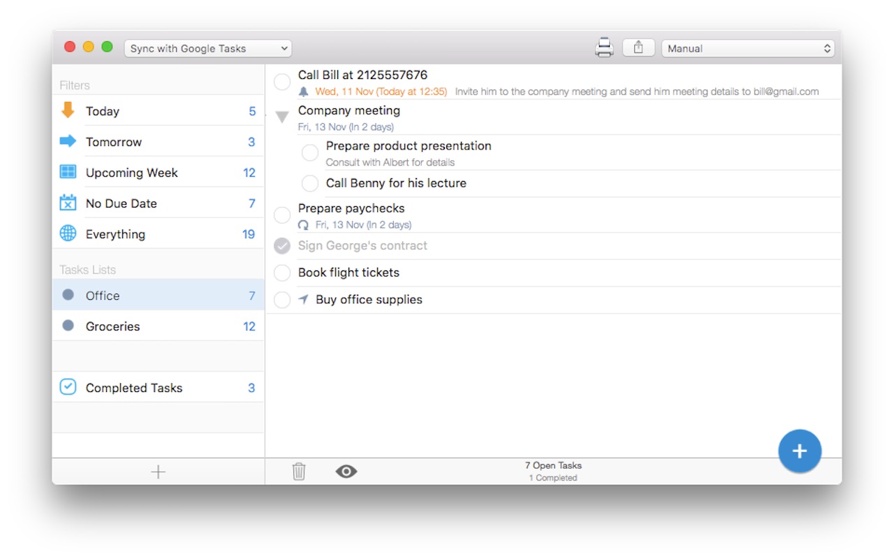 gTasks Pro – Tasks for Google 1.3.27 screenshot