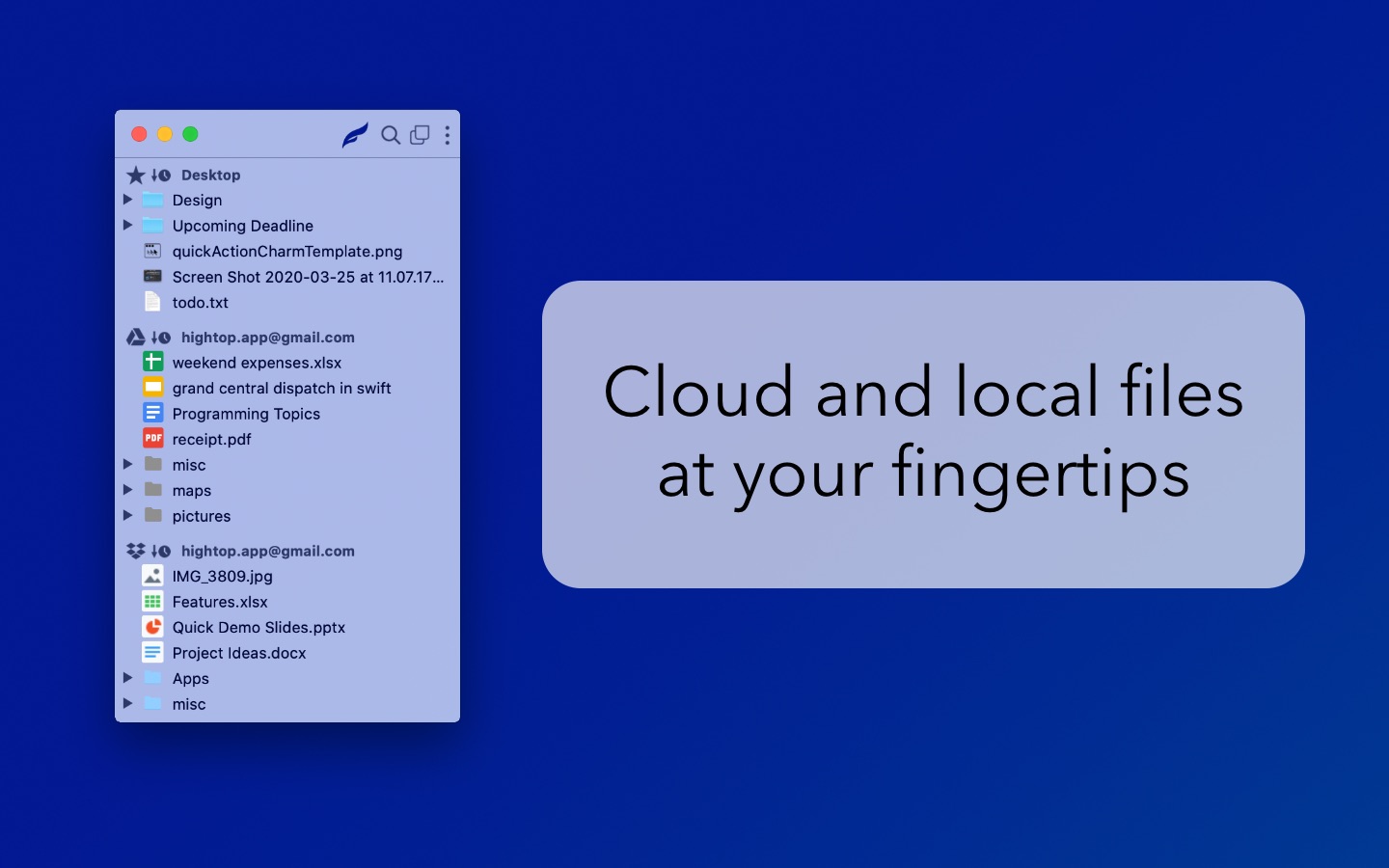 HighTop 1.3.4 screenshot