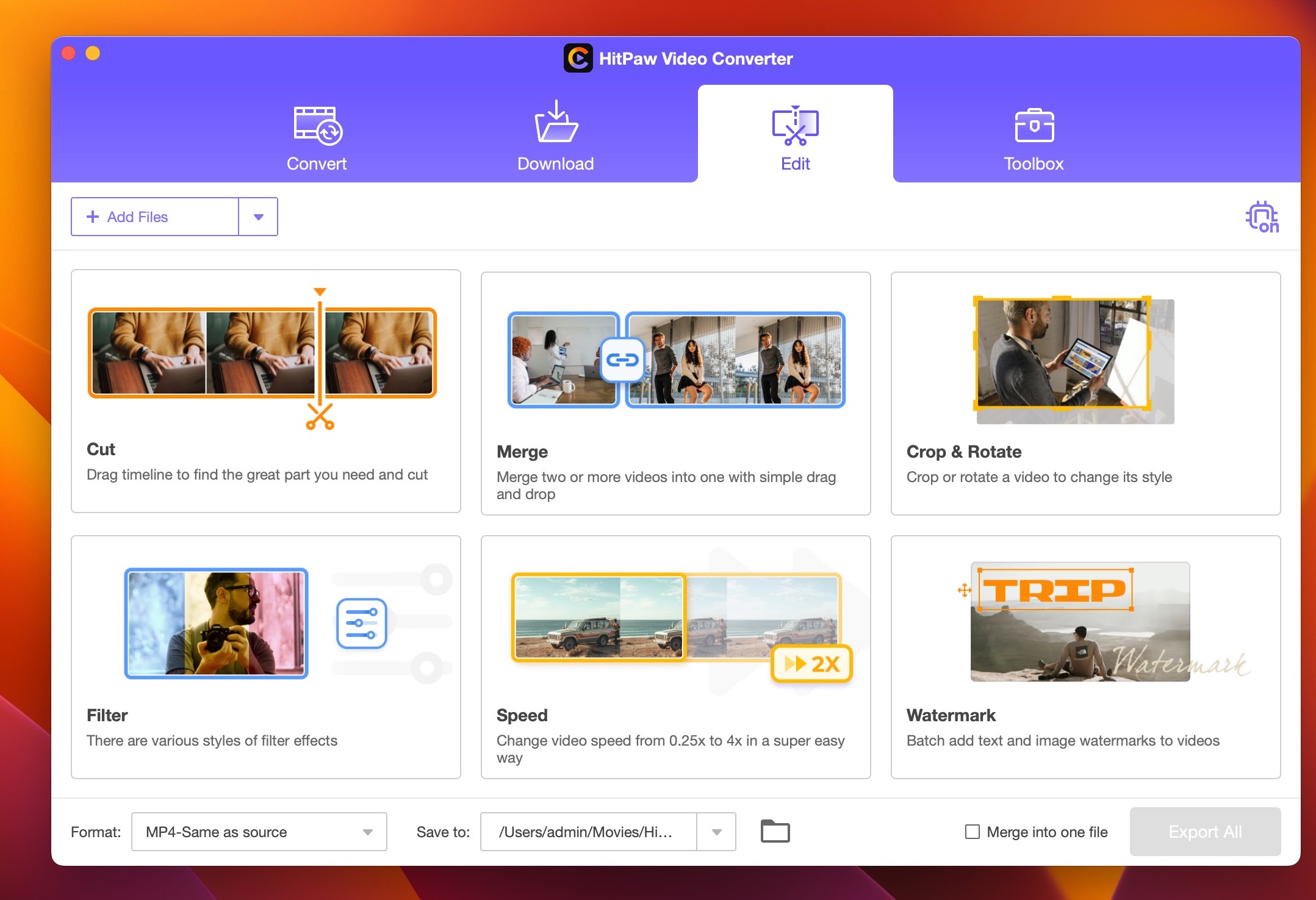 HitPaw Video Converter 4.5.0 screenshot