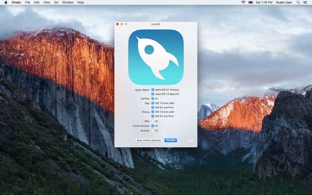IconKit: The Icon Resizer 10.1.2 screenshot