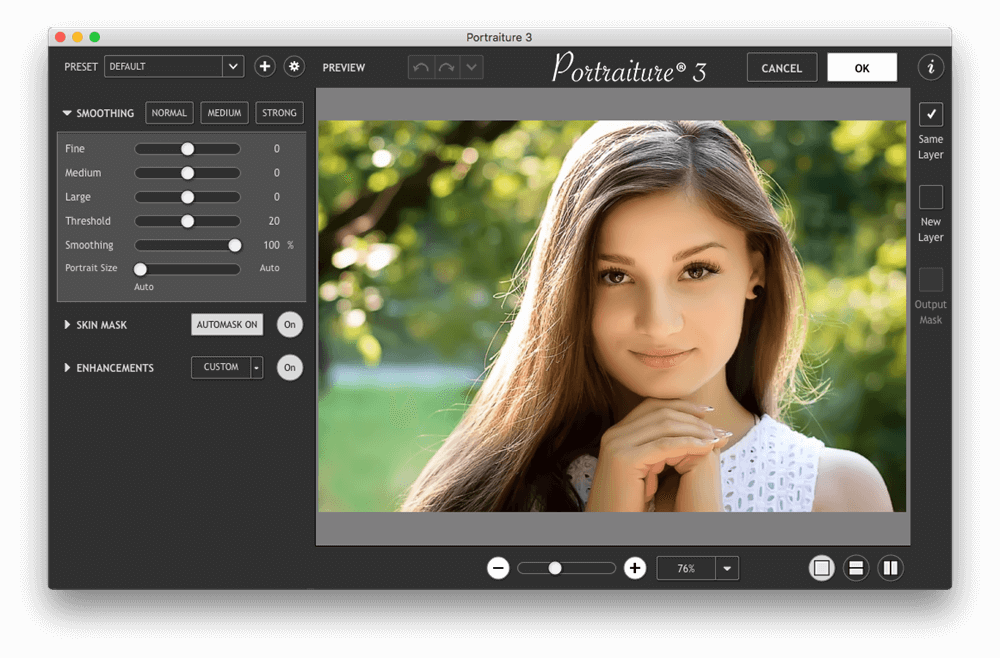 Imagenomic Portraiture 3.5.1 Build 3518 screenshot