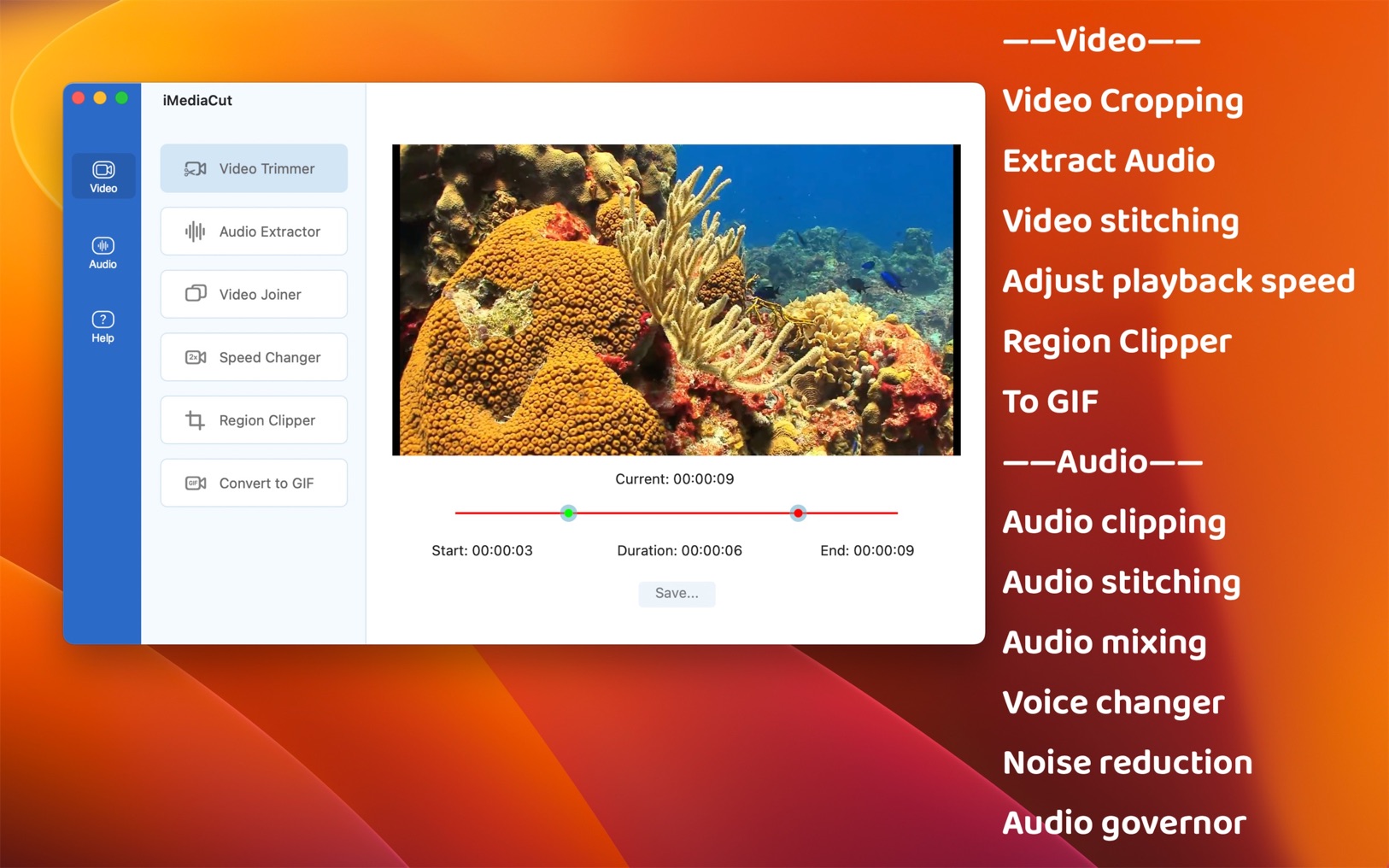 iMediaCut 8.5.22 screenshot