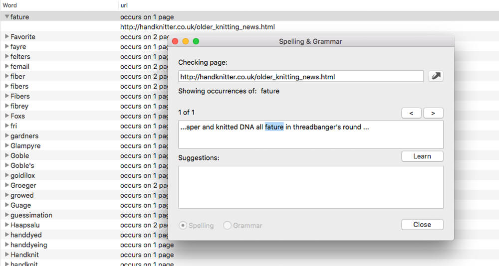 Integrity 8.1.9 – Easily find your website’s broken links. screenshot