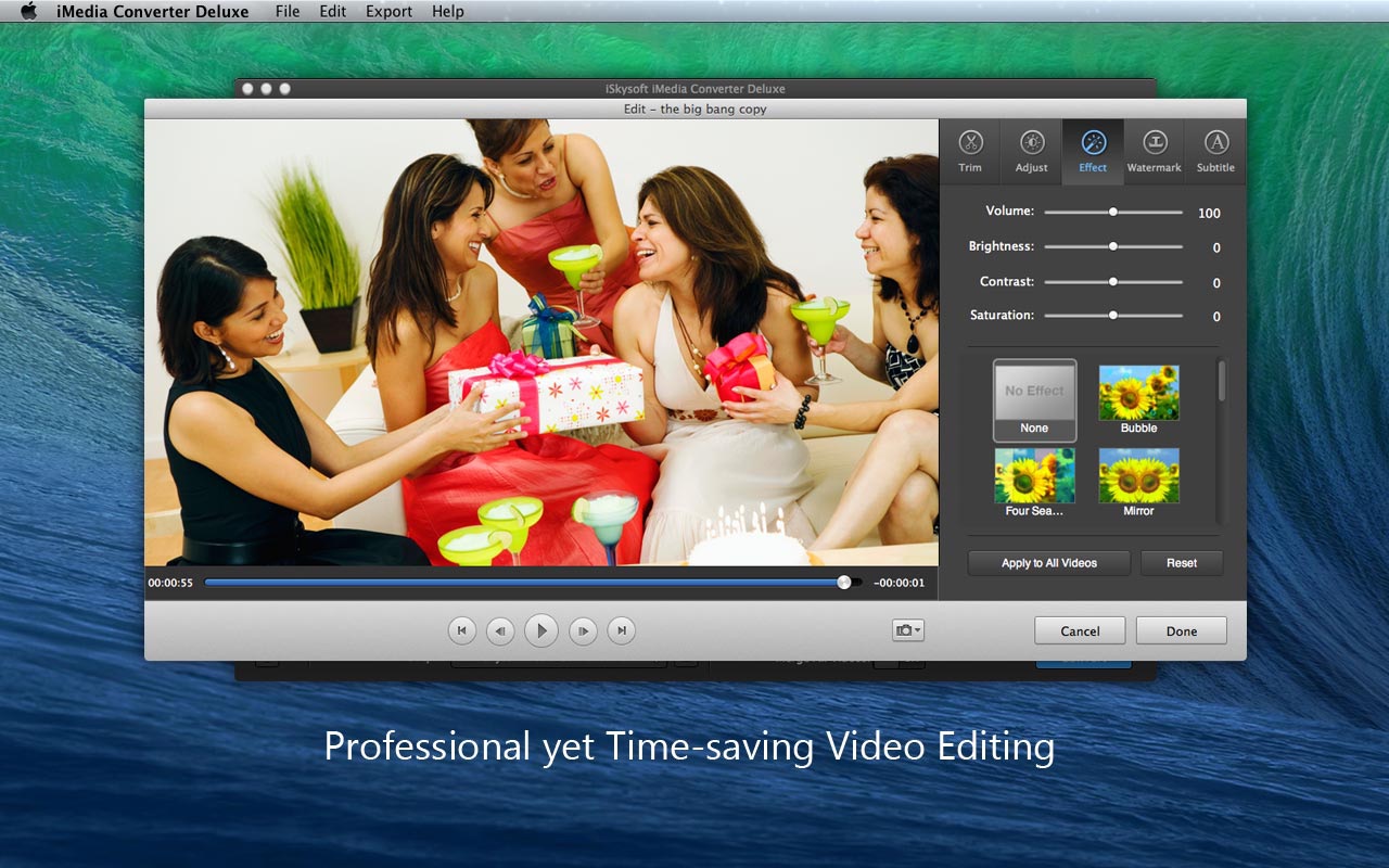 iSkysoft iMedia Converter Deluxe 10.2.0 – iSkysoft Video Converter. screenshot