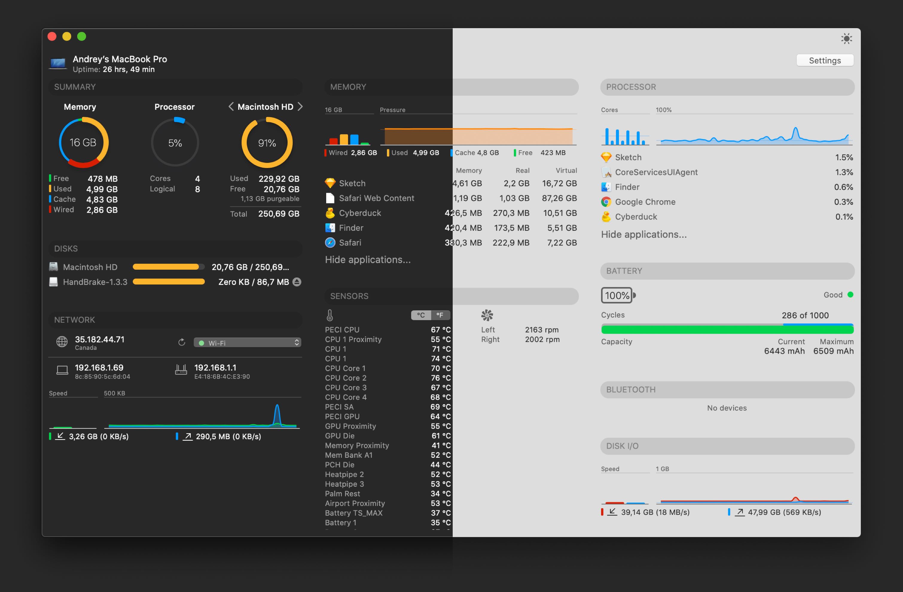 iStatistica 6.2 screenshot