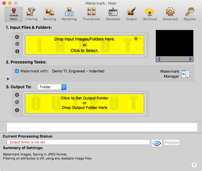 iWatermark Pro 2.6.3 screenshot