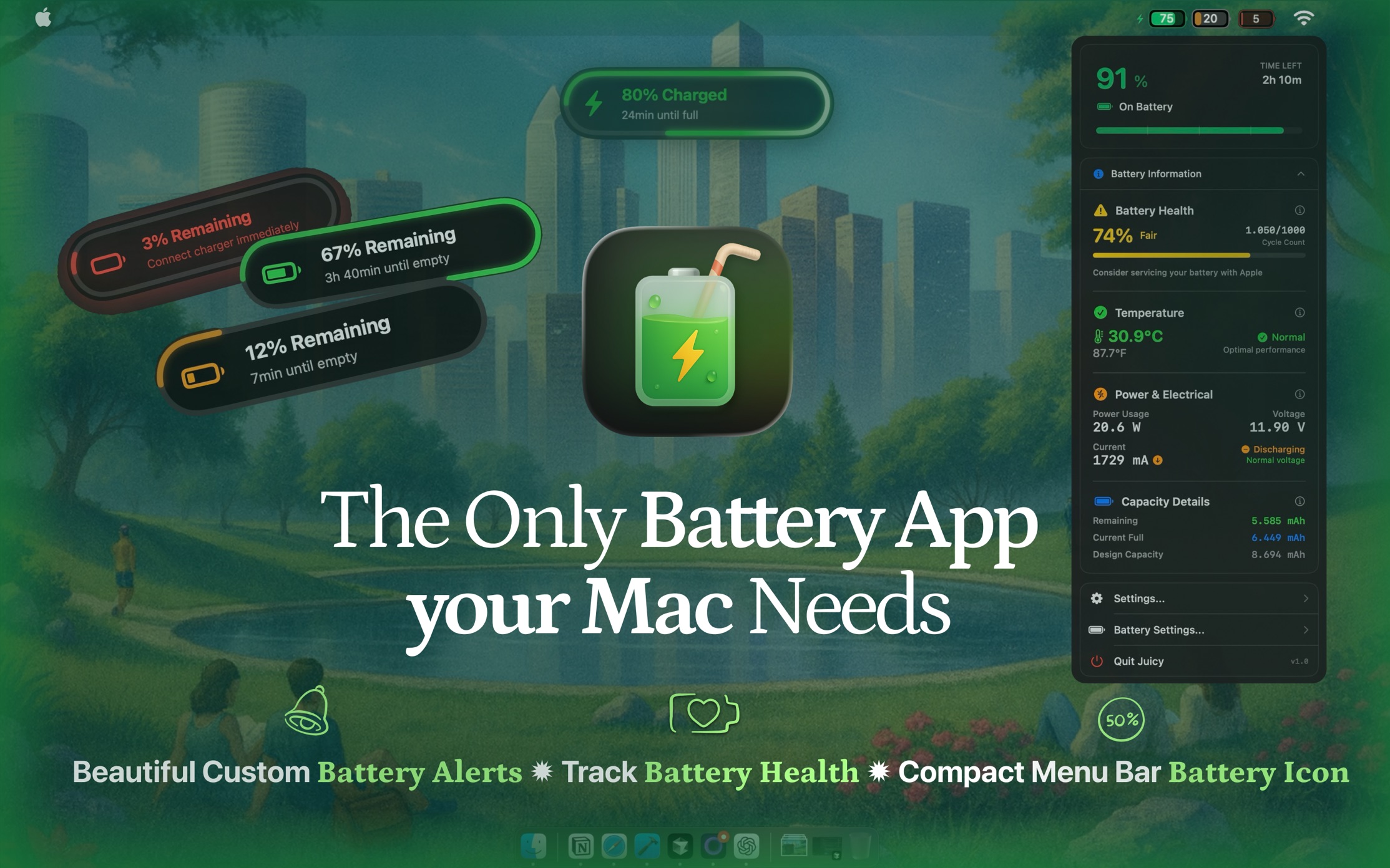 Juicy 1.5.6 screenshot
