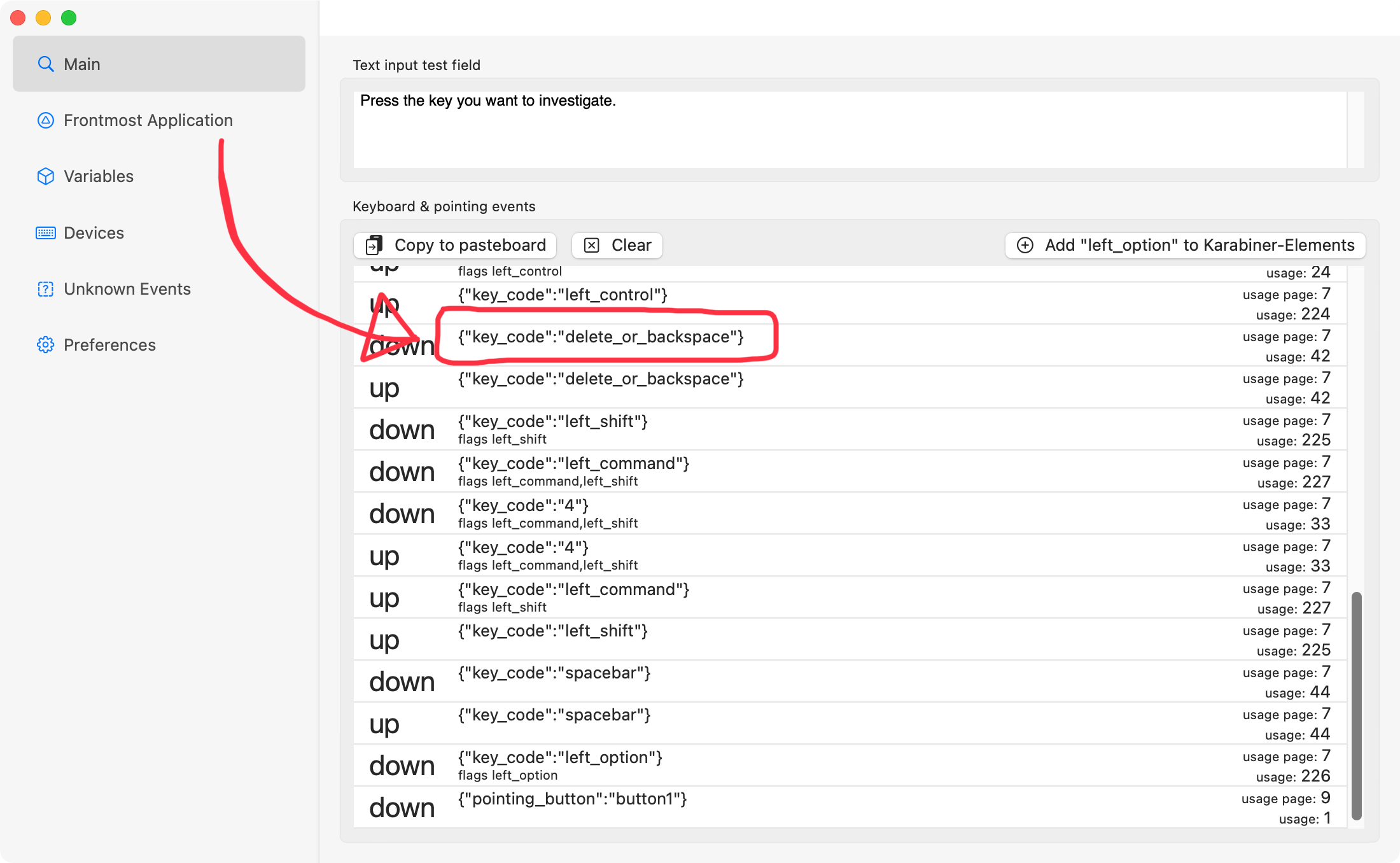 Karabiner Elements 15.0.0 screenshot