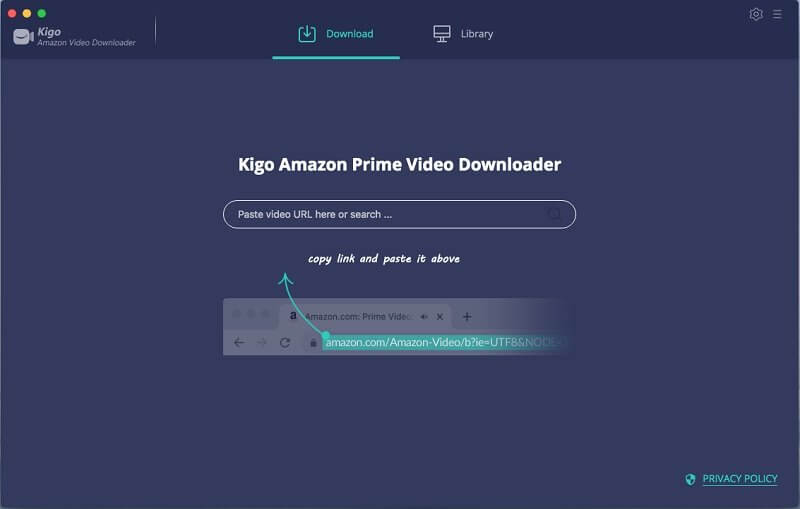 Kigo Amazon Prime Video Downloader 1.2.1 screenshot
