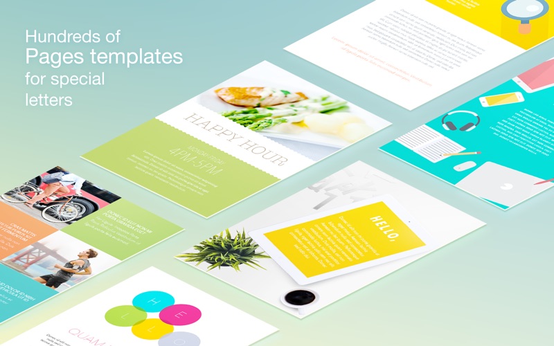 Letter Template Lab for Pages 4.2.1 – A new look for your letters. screenshot