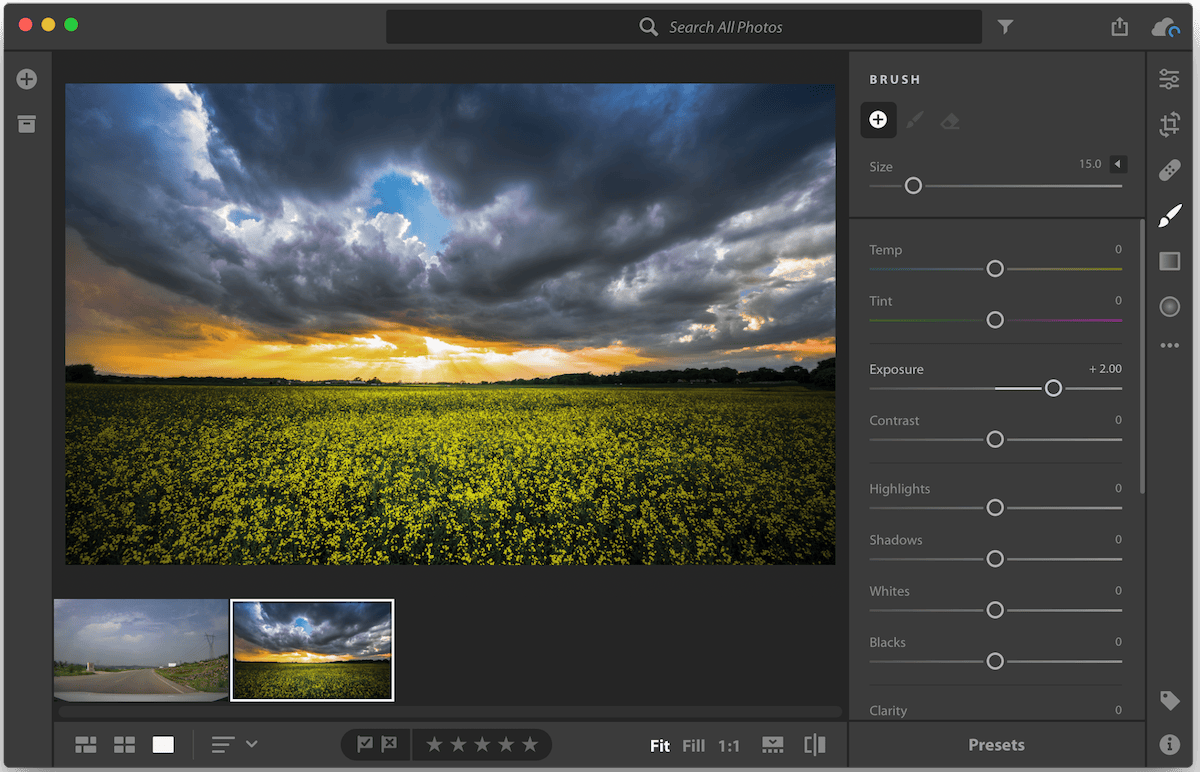 Lightroom CC  1.4.0 – Cloud-based photo editor. screenshot