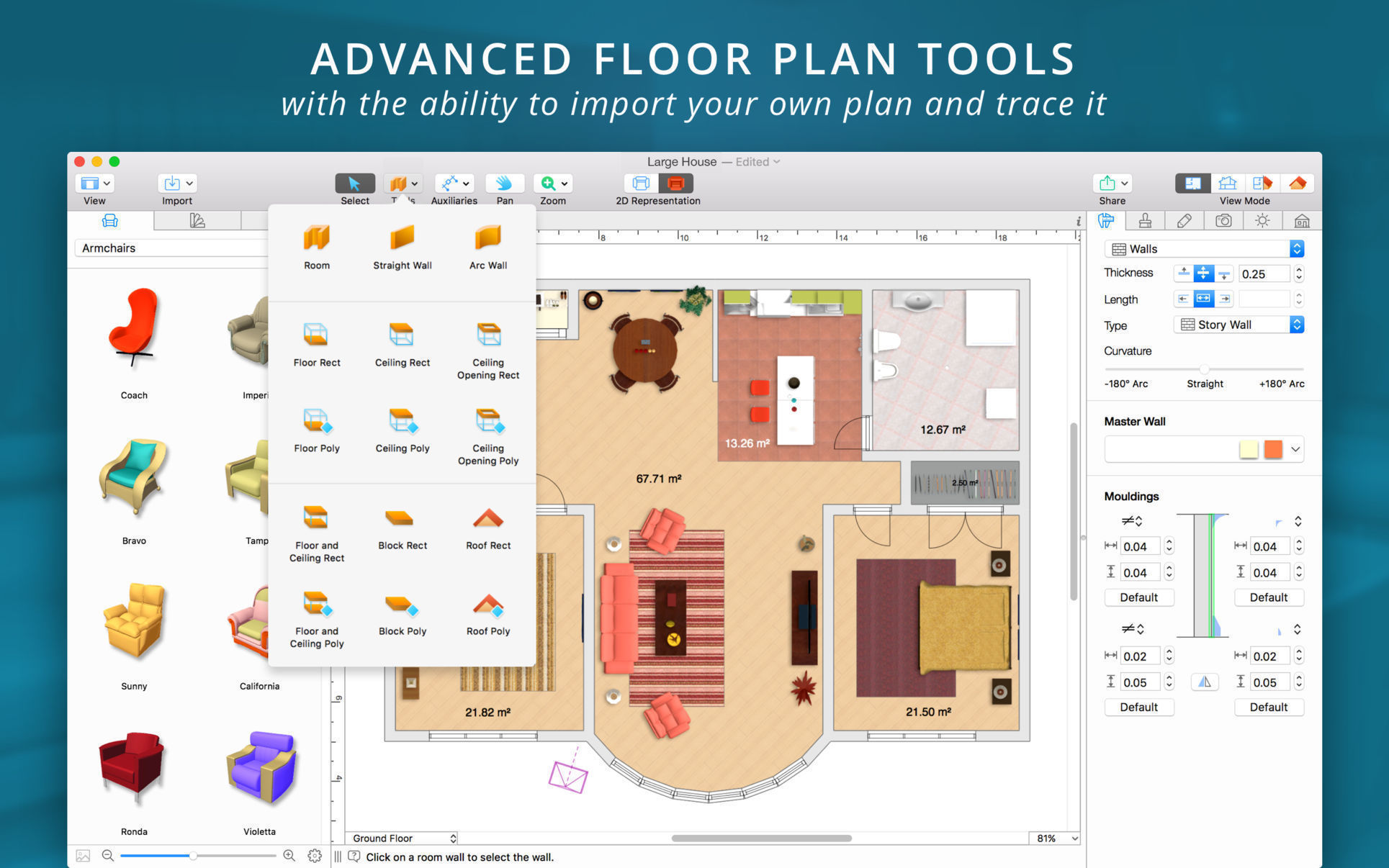 Live Home 3D Pro 3.4 – Powerful and intuitive interior design. screenshot