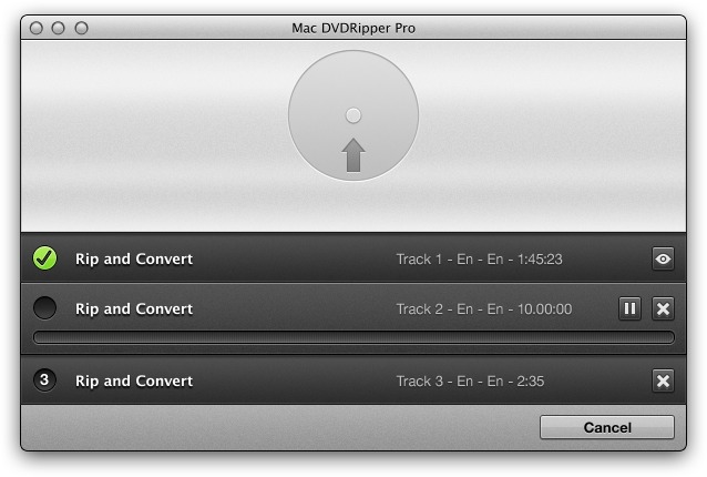 Mac DVD Ripper Pro 7.2.1 – Copy, backup, and convert your DVDs. screenshot