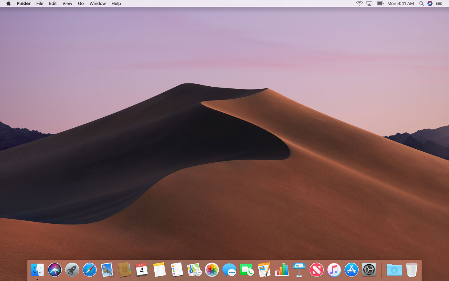 macOS Mojave 10.14 (18A391) screenshot