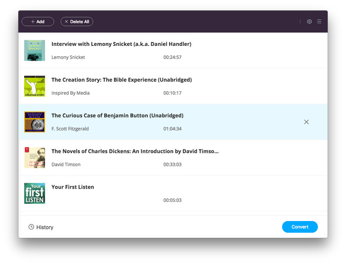 Macsome Any Audiobook Converter 1.0.0 screenshot