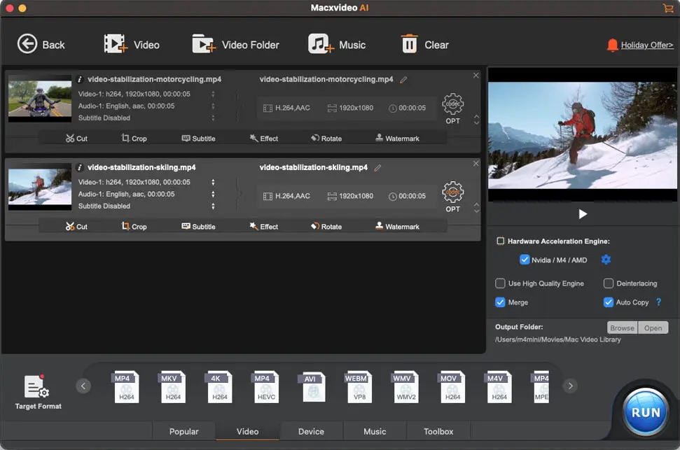 Macxvideo AI 3.15.0 (260827) screenshot