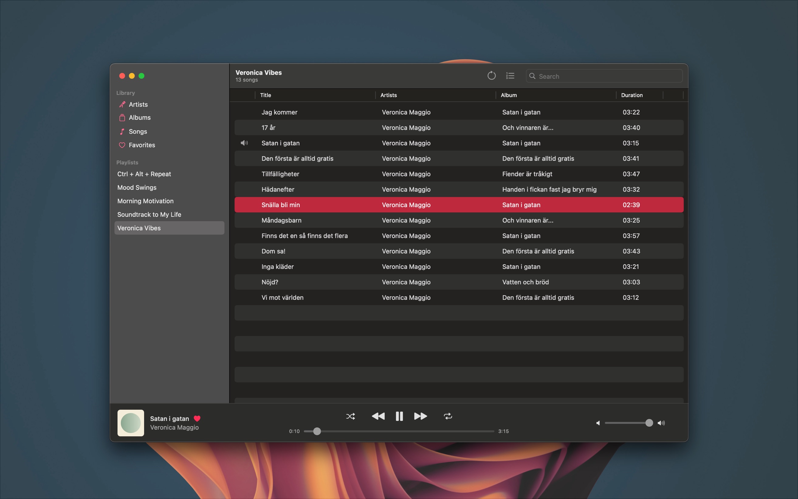 Manet Music 1.0.12 screenshot