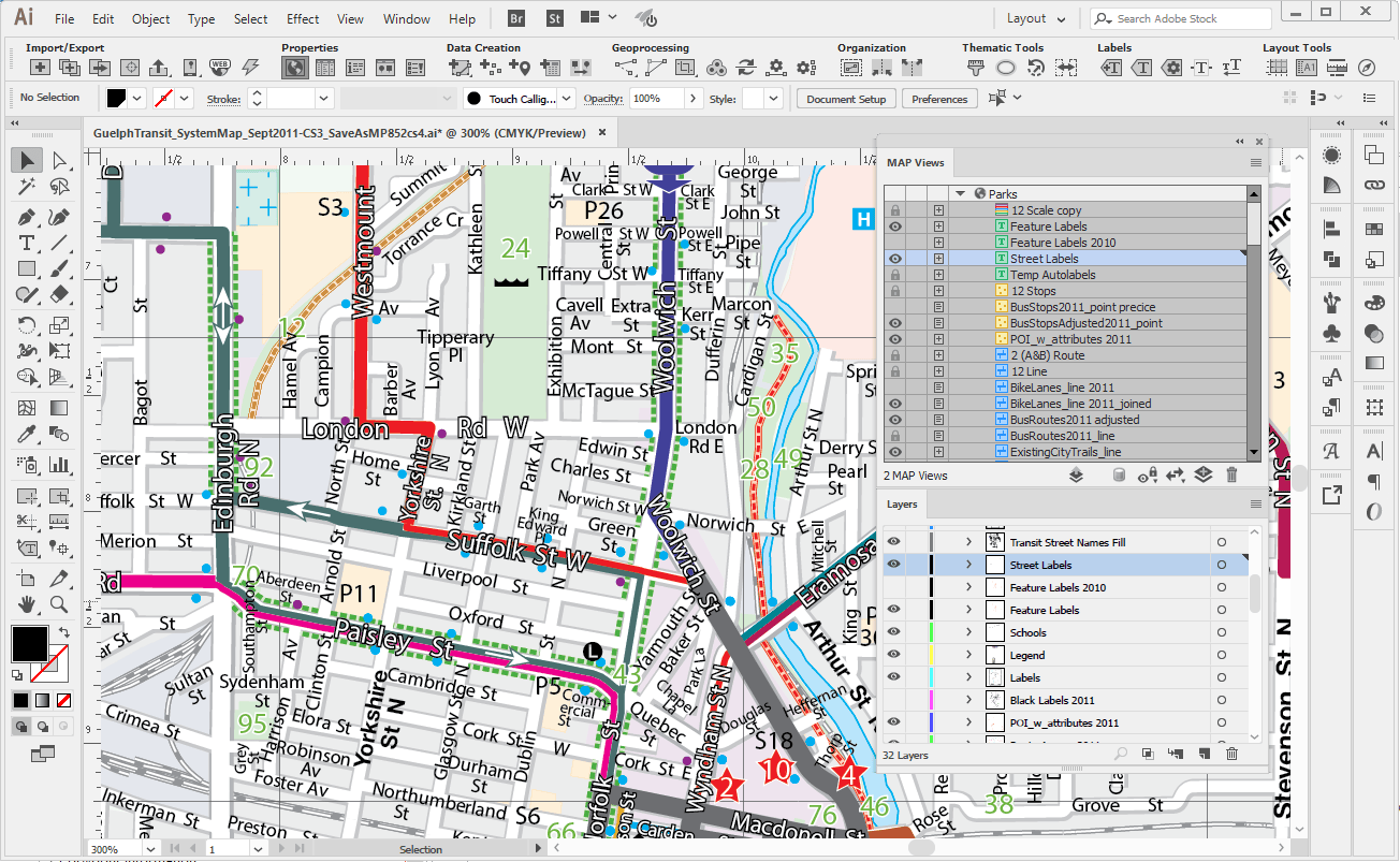 MAPublisher 10.1 – Plugins for Illustrator, cartographic/GIS production. screenshot