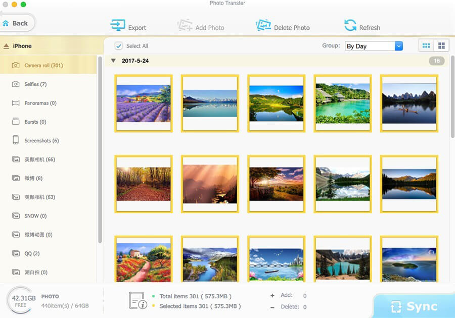 MediaTrans 6.2 – Easy, high-speed transfer between Macs and iDevices. screenshot