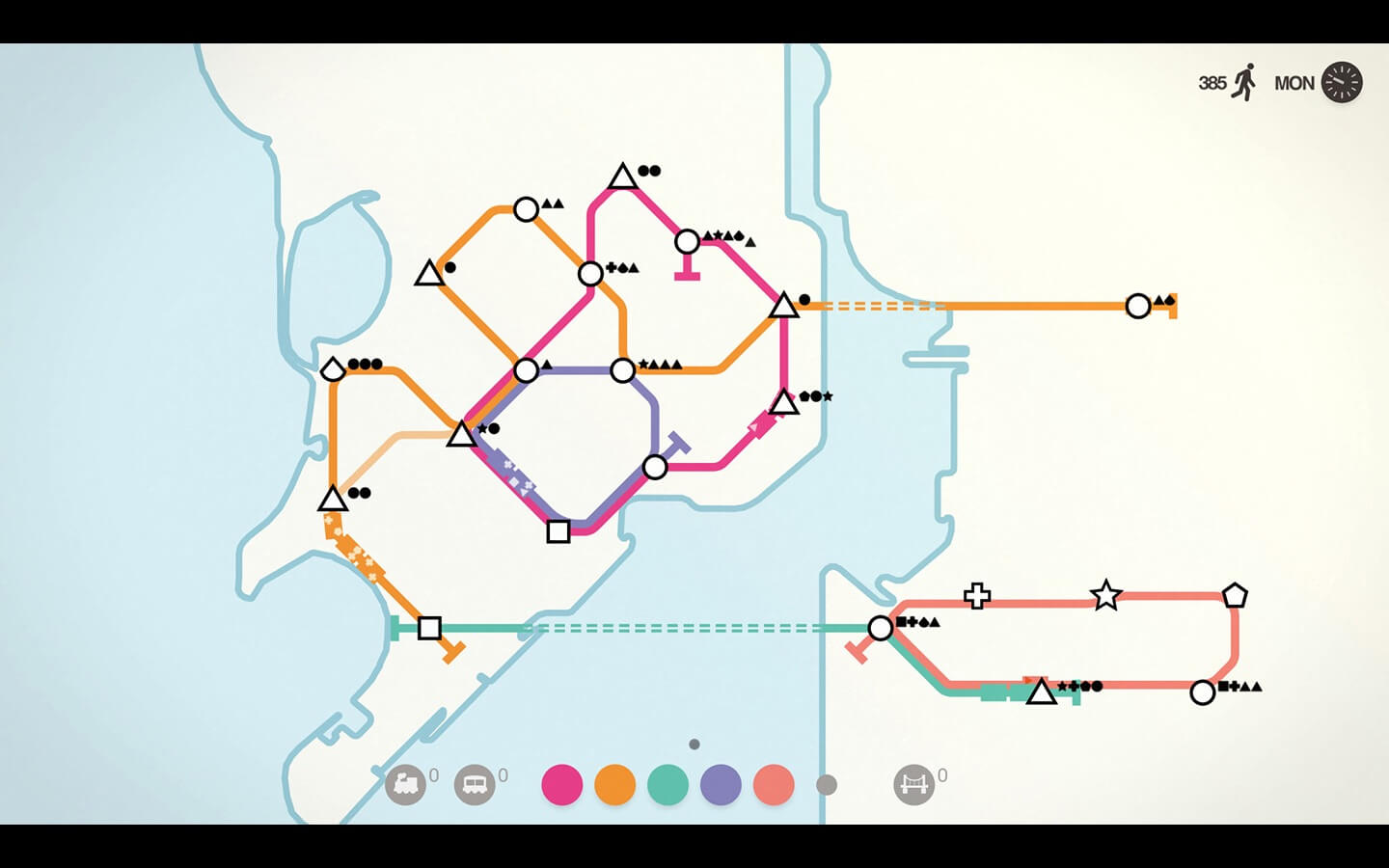 Mini Metro+ 1.1.0 screenshot