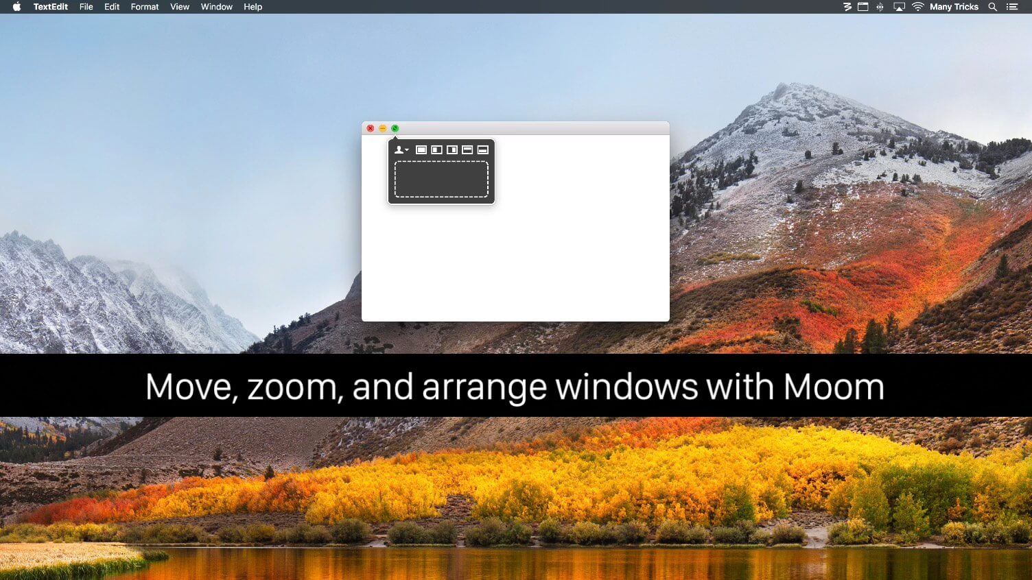 Moom 3.2.13 – Versatile window manager. screenshot