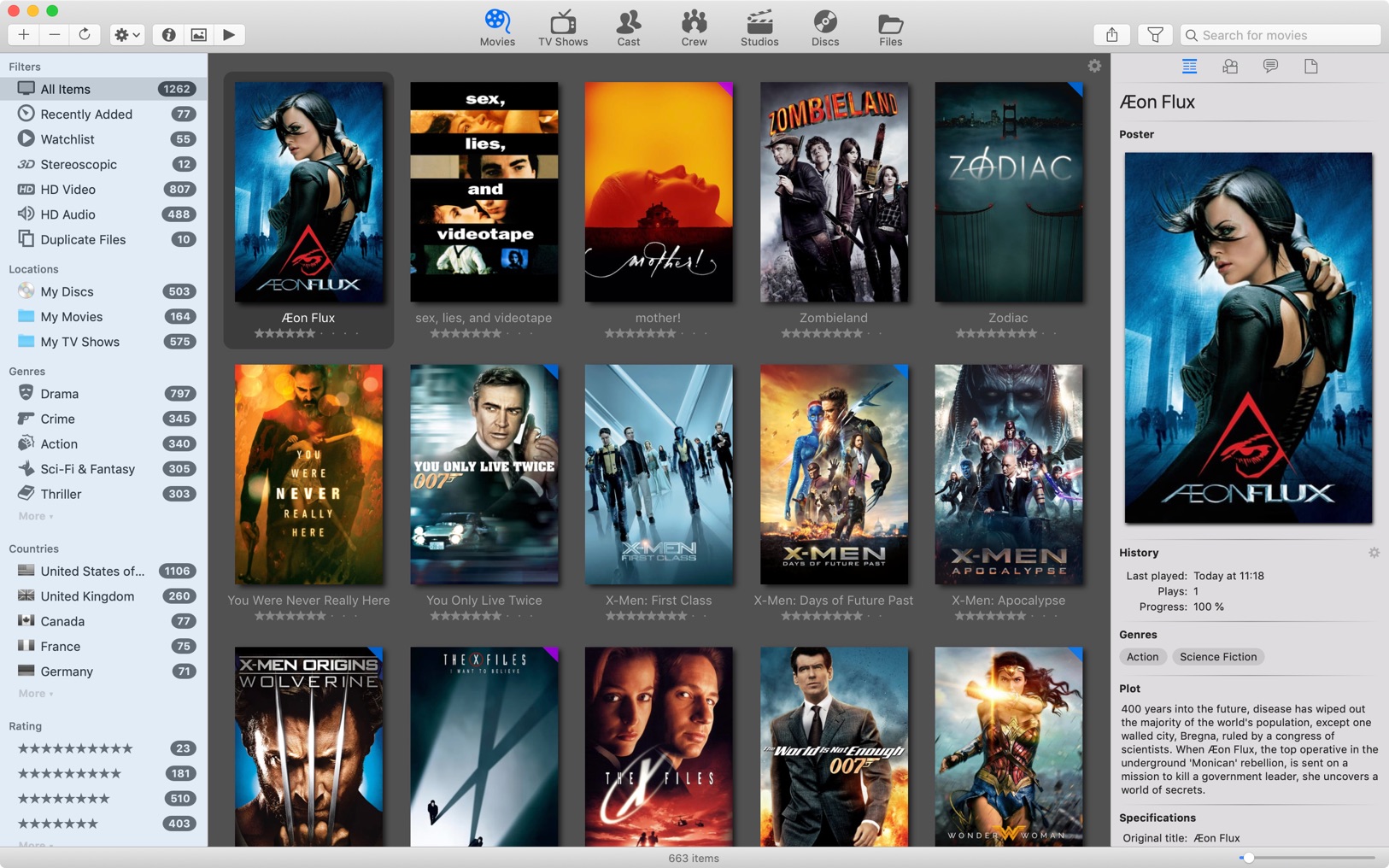 Movie Explorer Pro 2.0.1 – Movie and TV show catalog app. screenshot