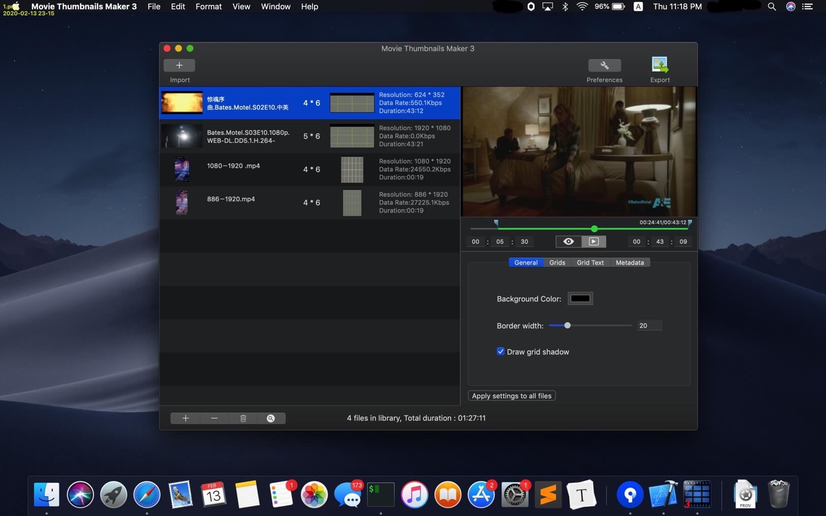 Movie Thumbnails Maker 5.0.1 screenshot