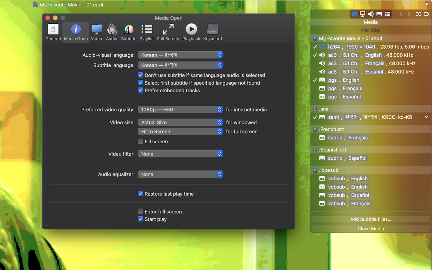 Movist Pro 2.1.0 screenshot