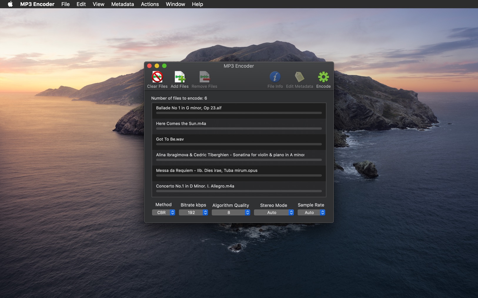 MP3 Encoder 2.20.1 screenshot