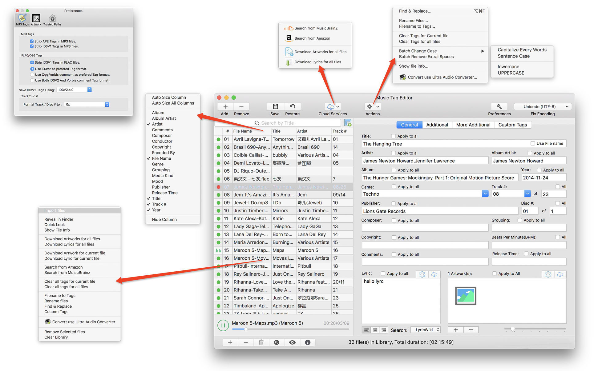 Music Tag Editor Pro 7.6.1 screenshot