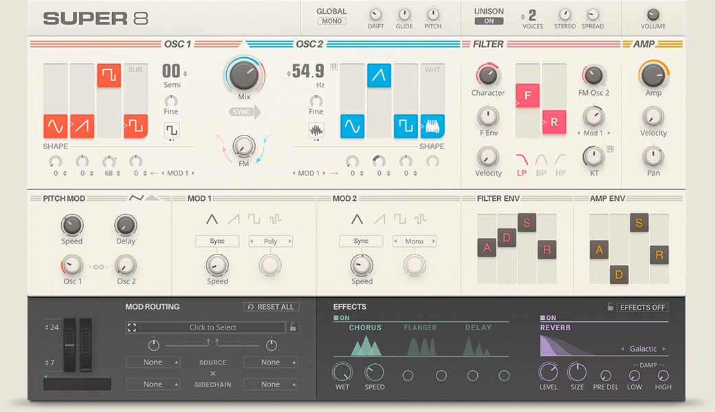 Native Instruments Super 8 R2 2.1.0 screenshot