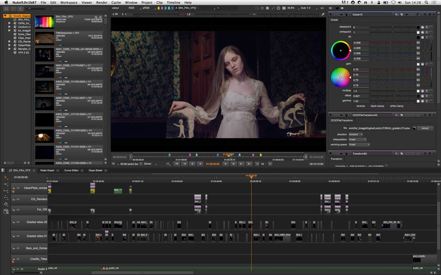 Nuke Studio 11.3 v1 – A powerful node-based VFX. screenshot