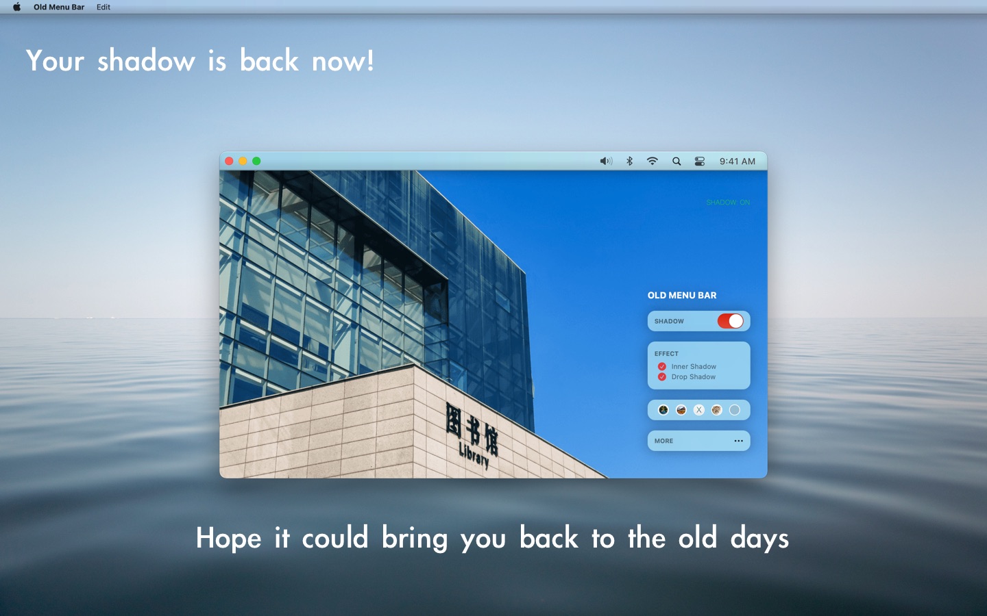Old Menu Bar 1.6 screenshot