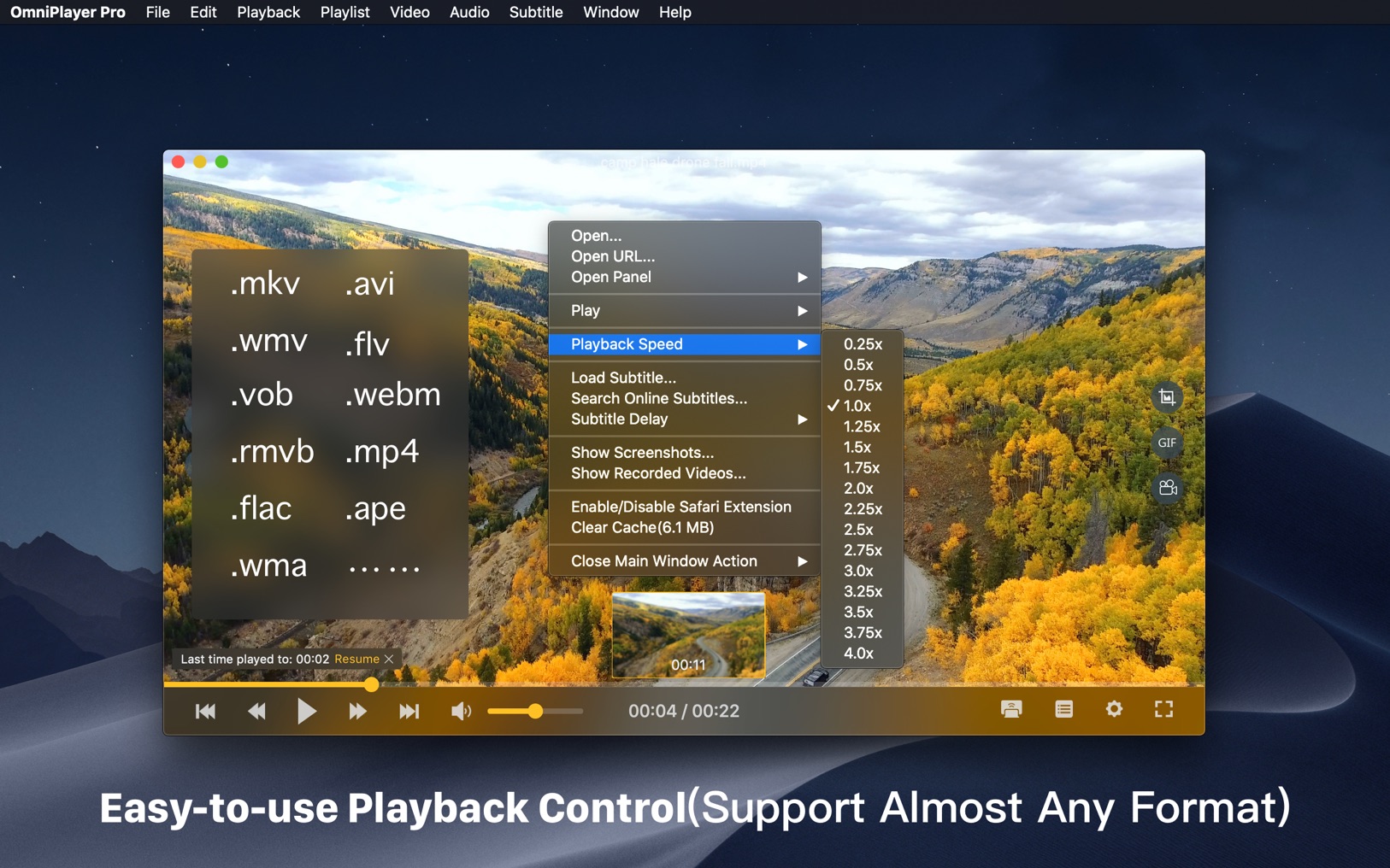 OmniPlayer Pro 2.1.22 screenshot