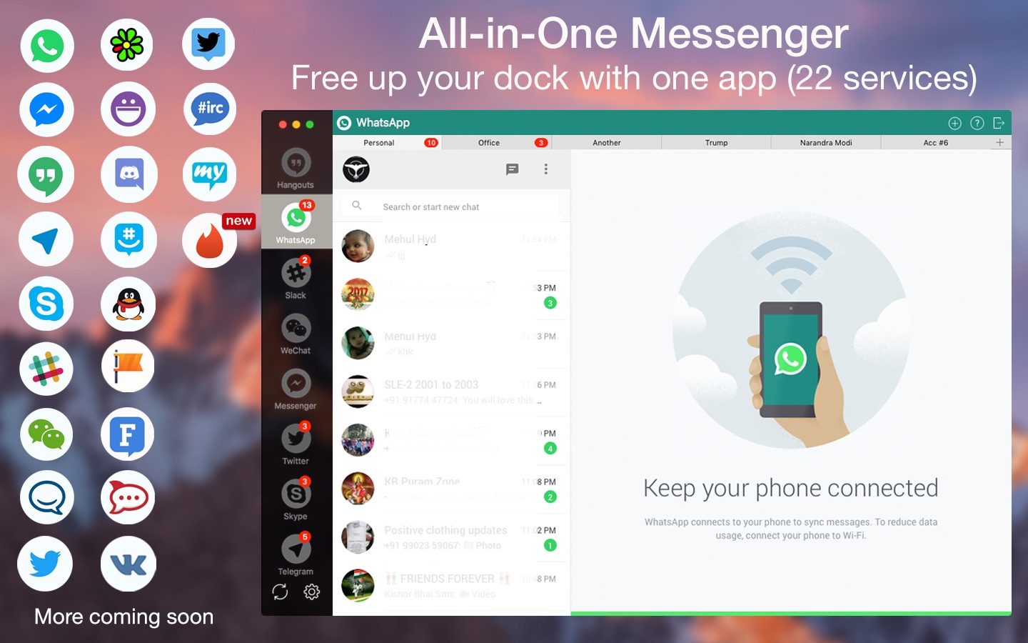 One Chat Pro 4.9.95 screenshot