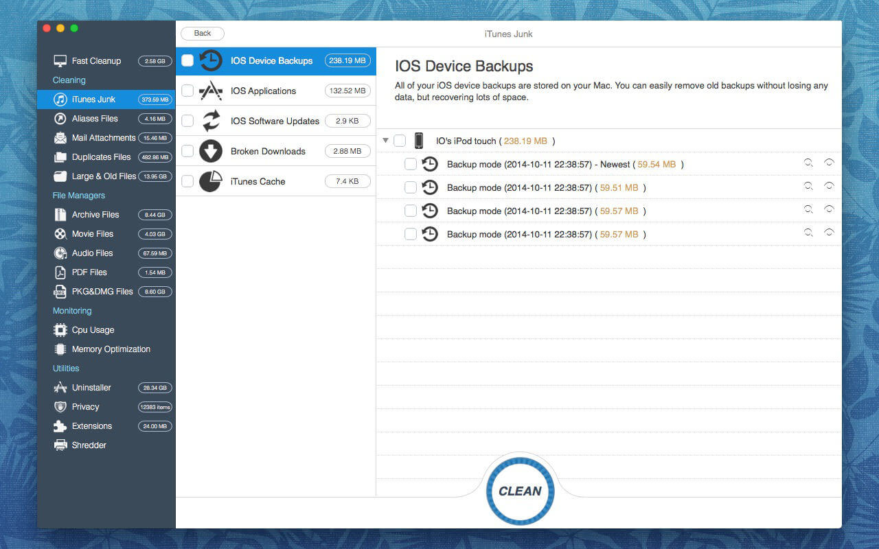 OS Cleaner Pro – Disk Cleaner 11.6.32 macOS screenshot