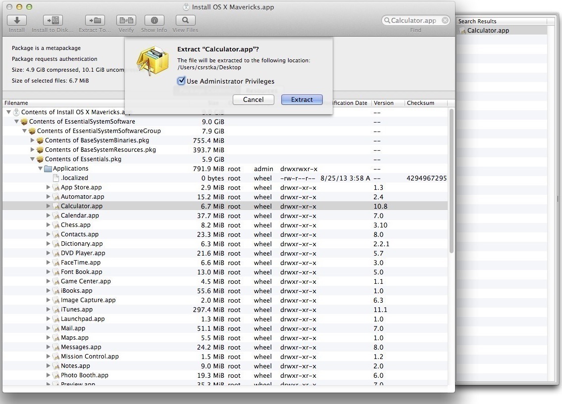 Pacifist 4.1.4 screenshot