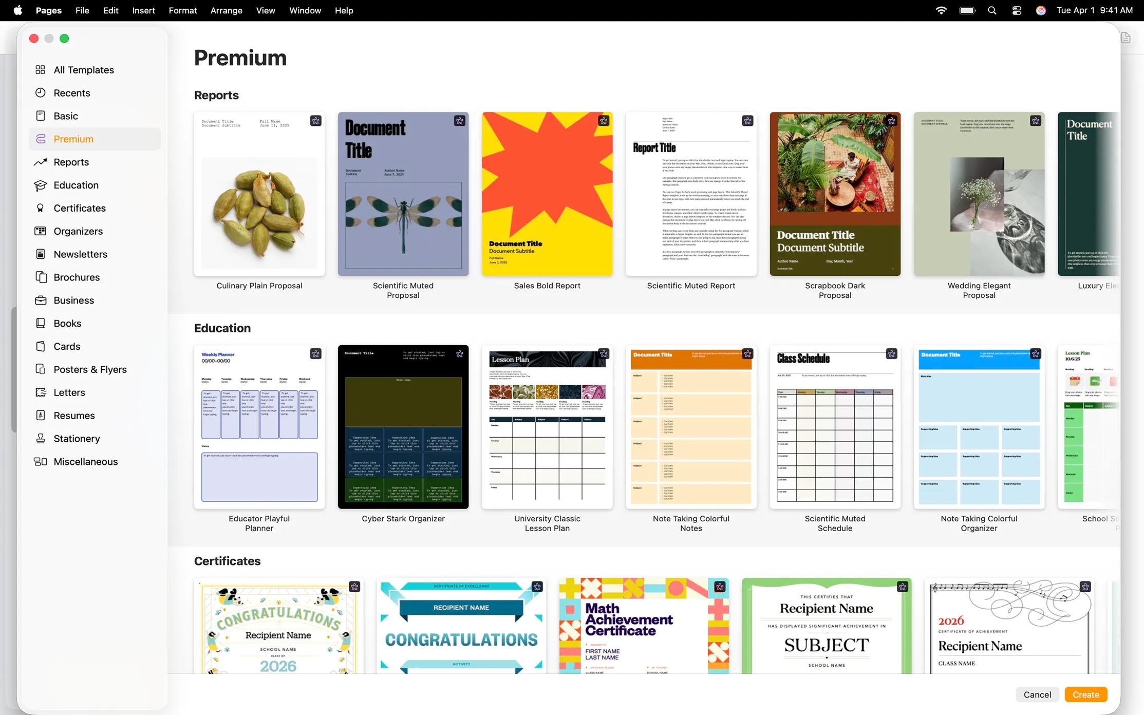 Pages 15.3.1 screenshot